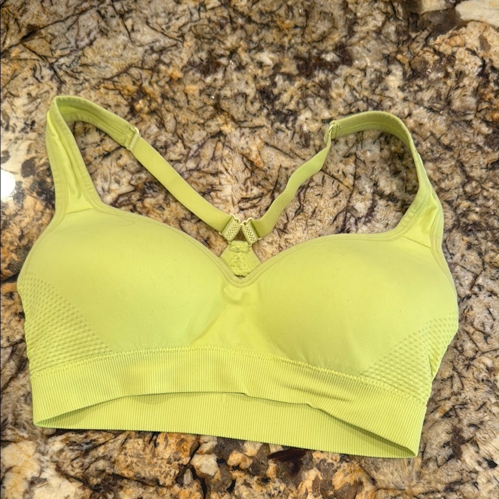 Lime Green Women's Sports Bra